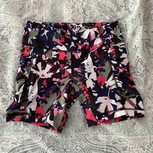 Lululemon 6 Speed Track Shorts Pop Cut Boom Juice